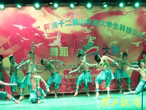 我校在第十二届山东省大学生科技文化艺术节中荣获佳绩