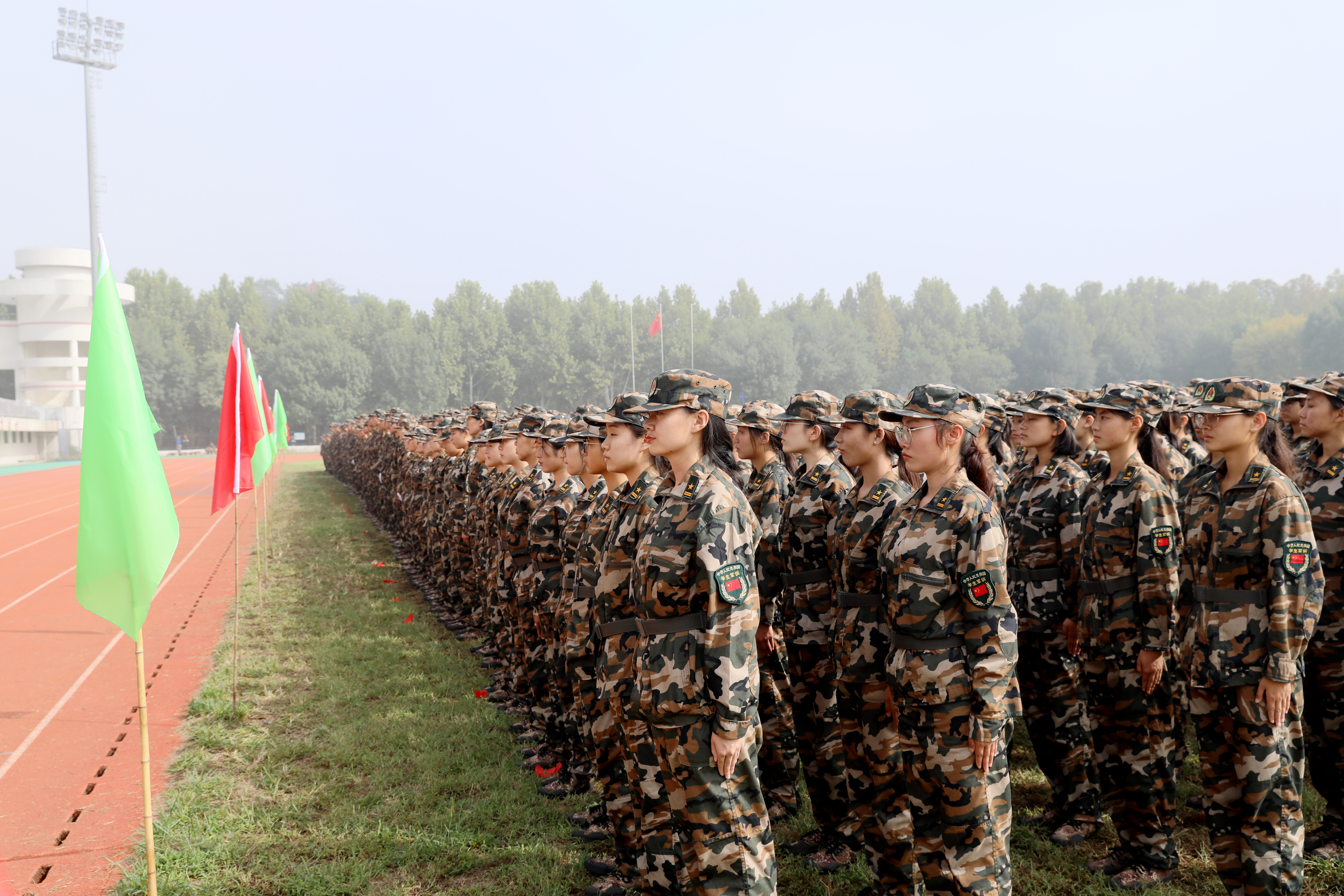 2018级学生军训总结表彰大会举行